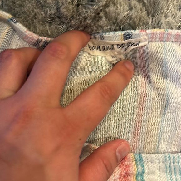 Short sleeve striped shirt - Picture 2 of 2